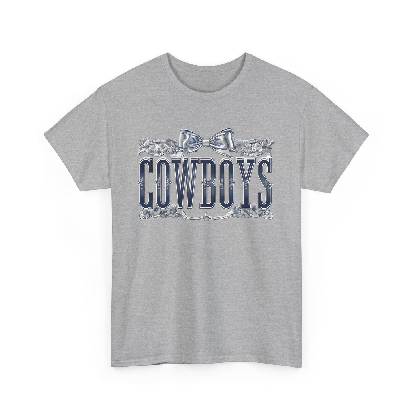 Cowboys Graphic Tee, Unisex Heavy Cotton Tee, Western Wear, Country Music Shirt, Rodeo Style T-Shirt, Gift for Cowboy Fans