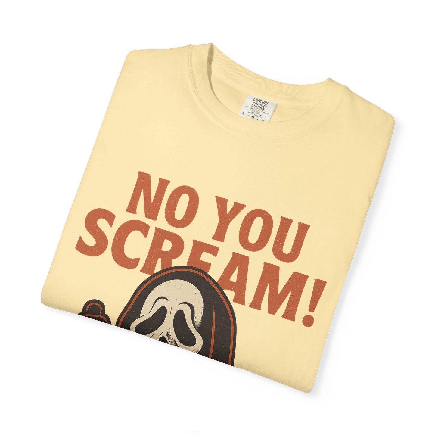 Unisex Horror-Themed T-shirt | Fun Scream Design for Halloween, Costume Parties, Movie Nights, Gift for Horror Fans