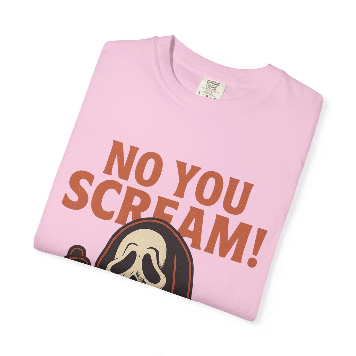 Unisex Horror-Themed T-shirt | Fun Scream Design for Halloween, Costume Parties, Movie Nights, Gift for Horror Fans