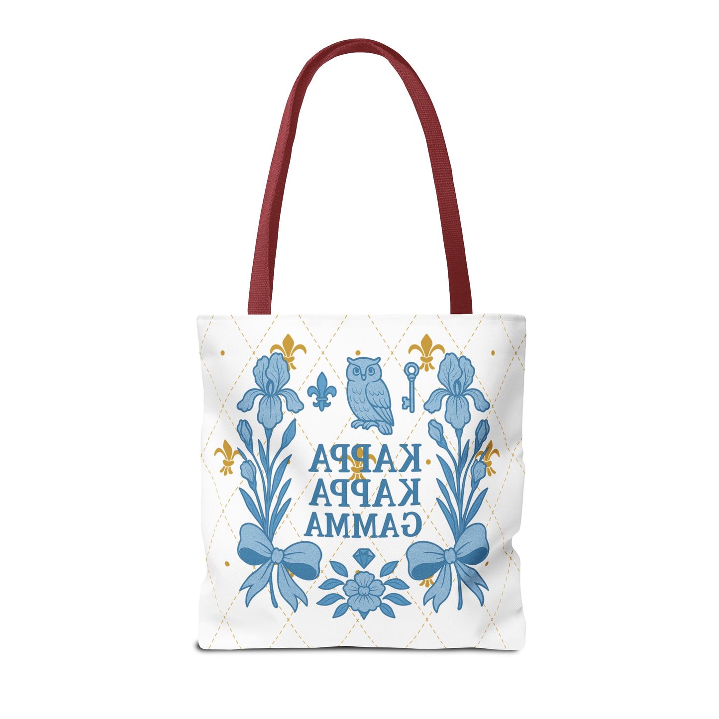 Floral KKG Sorority Tote Bag | College Student Gift, Event Tote