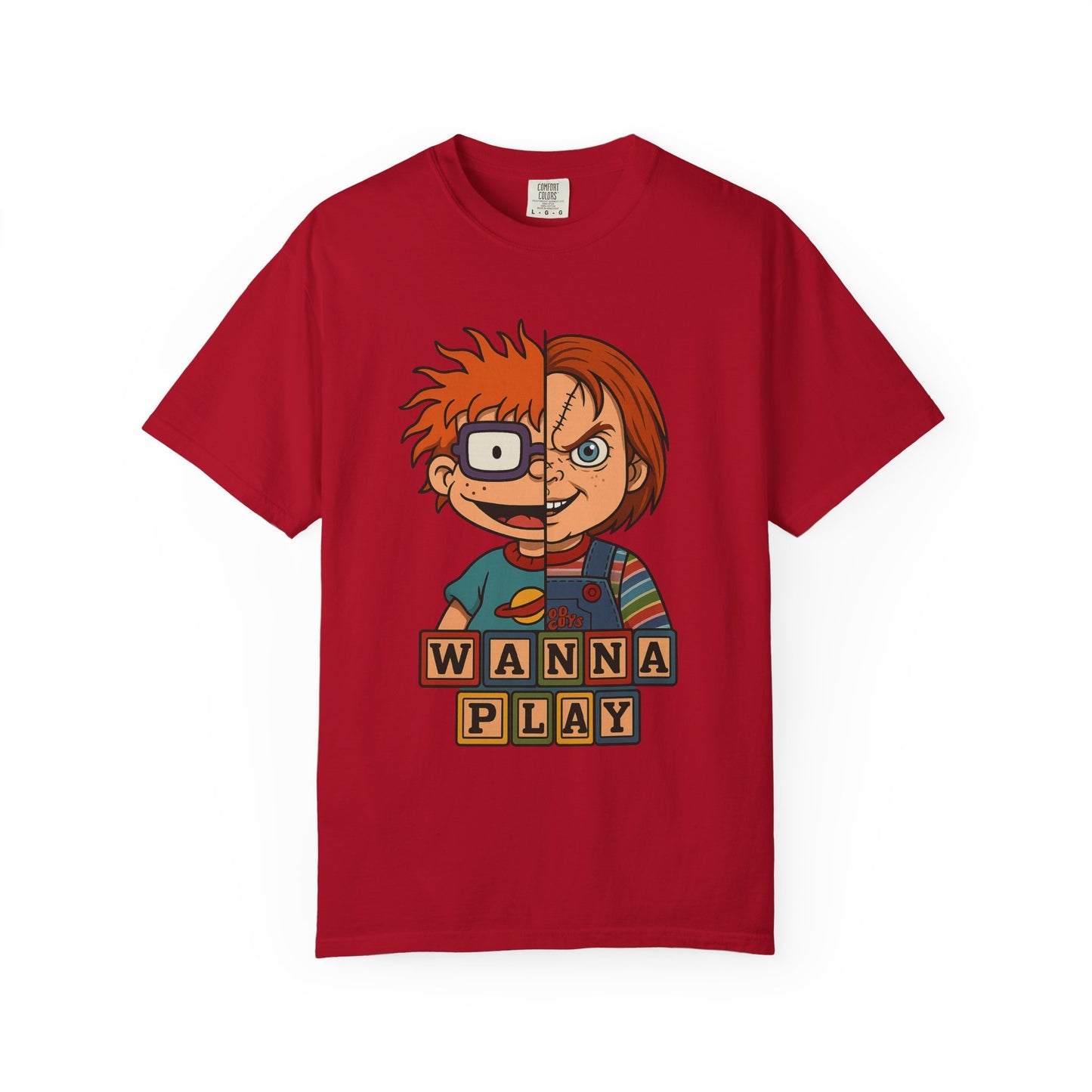 Two Faced Halloween Chucky-Inspired Unisex T-Shirt