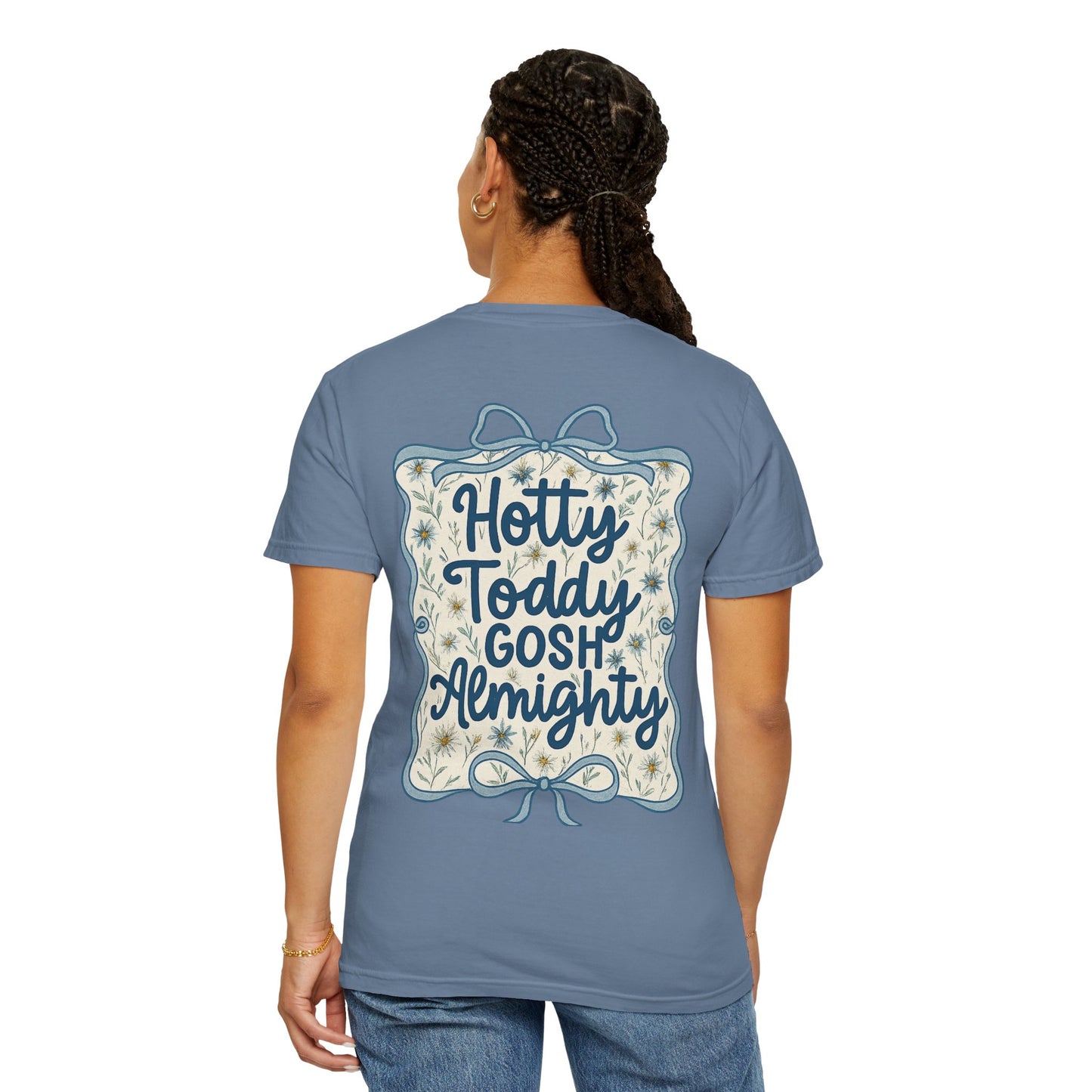 Gosh Almighty Unisex Garment-Dyed T-Shirt, Cozy Casual Wear, Perfect Gift for Fans, Summer Style, College Spirit Apparel, Outdoor Events