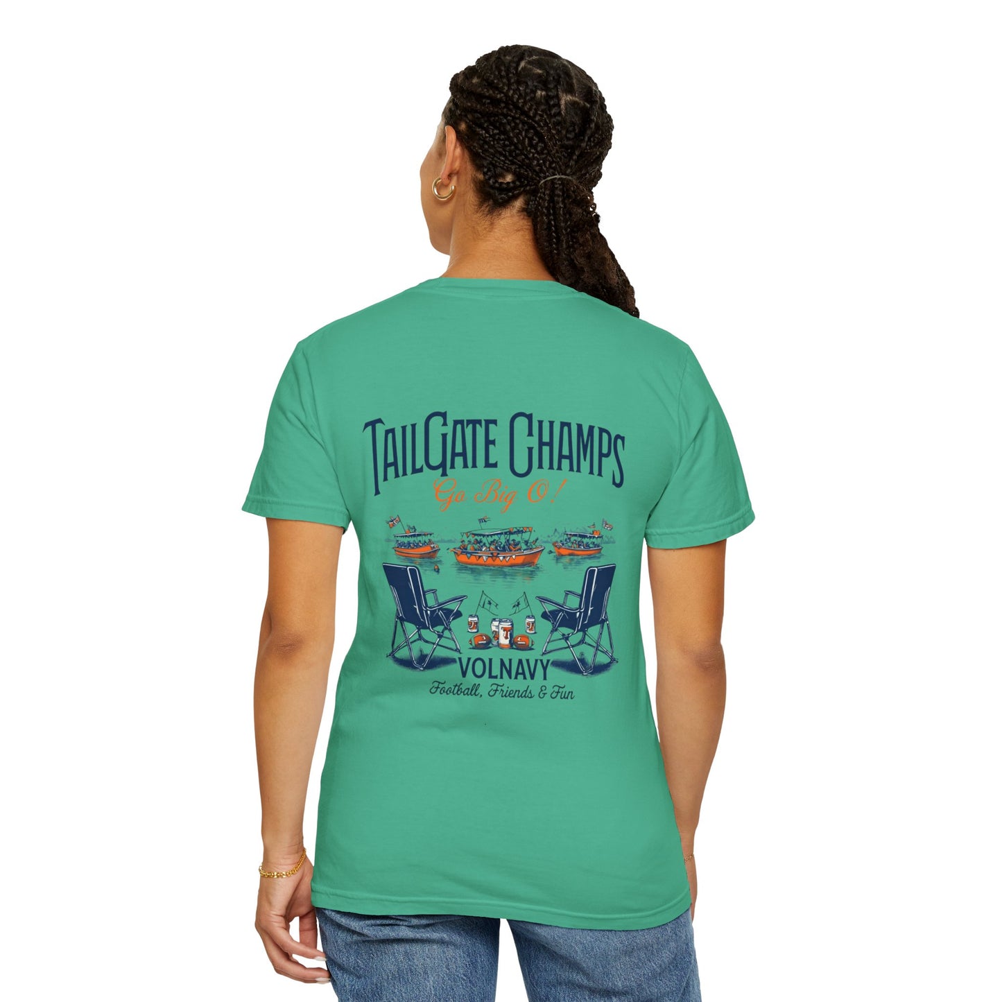 Tailgate Champs VolNavy Unisex T-shirt - Tennessee Vols Game Day Apparel