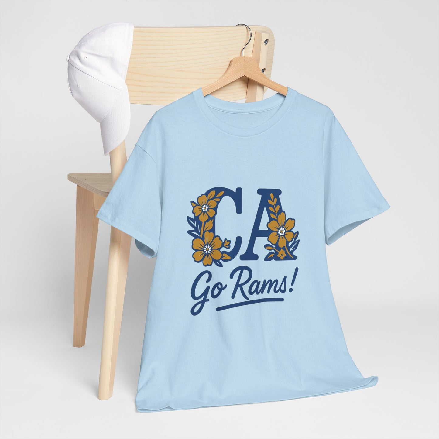 CA Rams Floral Tee