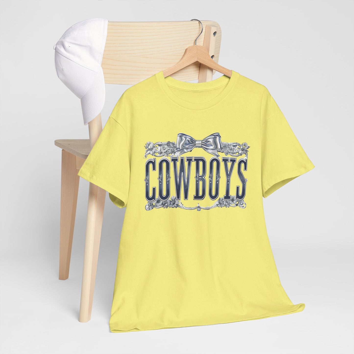 Cowboys Graphic Tee, Unisex Heavy Cotton Tee, Western Wear, Country Music Shirt, Rodeo Style T-Shirt, Gift for Cowboy Fans