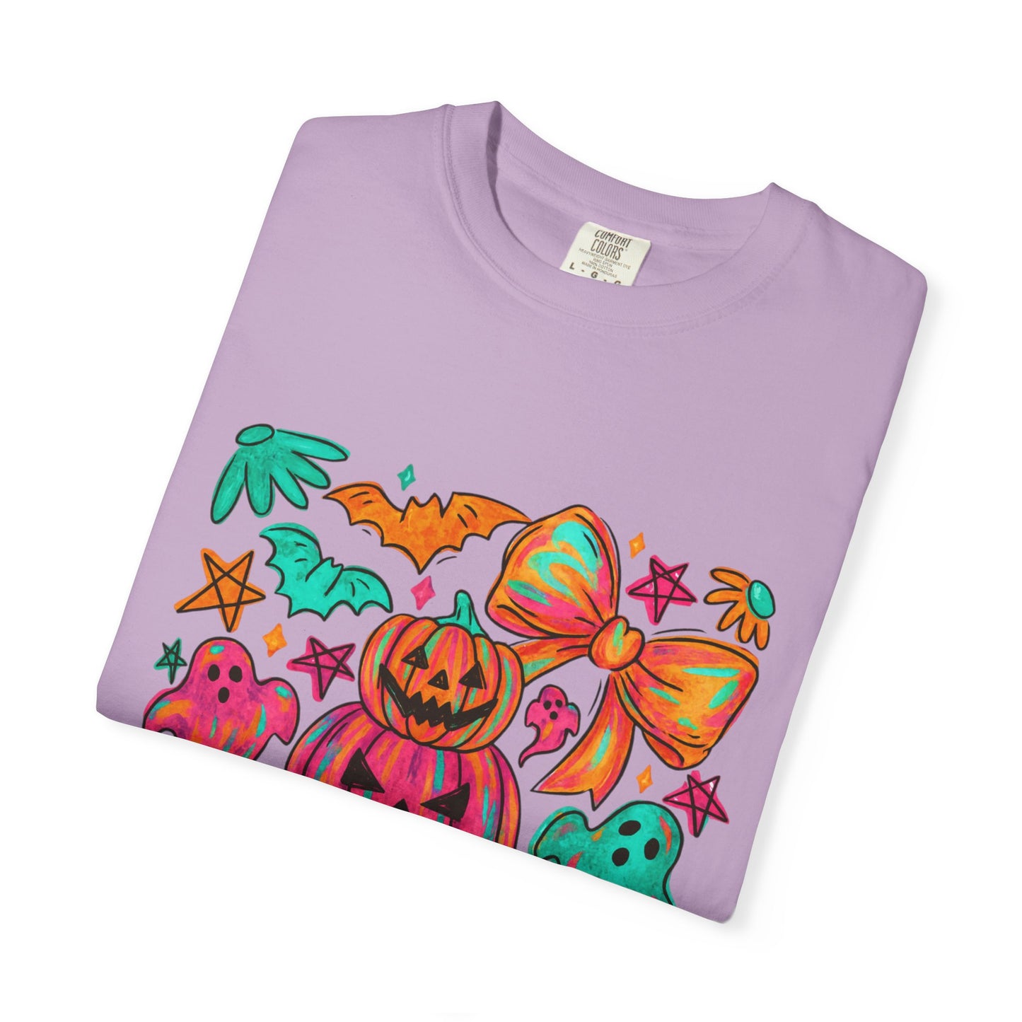 Whimsical Halloween T-Shirt, Perfect for Fall Celebrations, Ghosts & Pumpkins Design, Unisex Tee, Festive Apparel, Halloween Costume