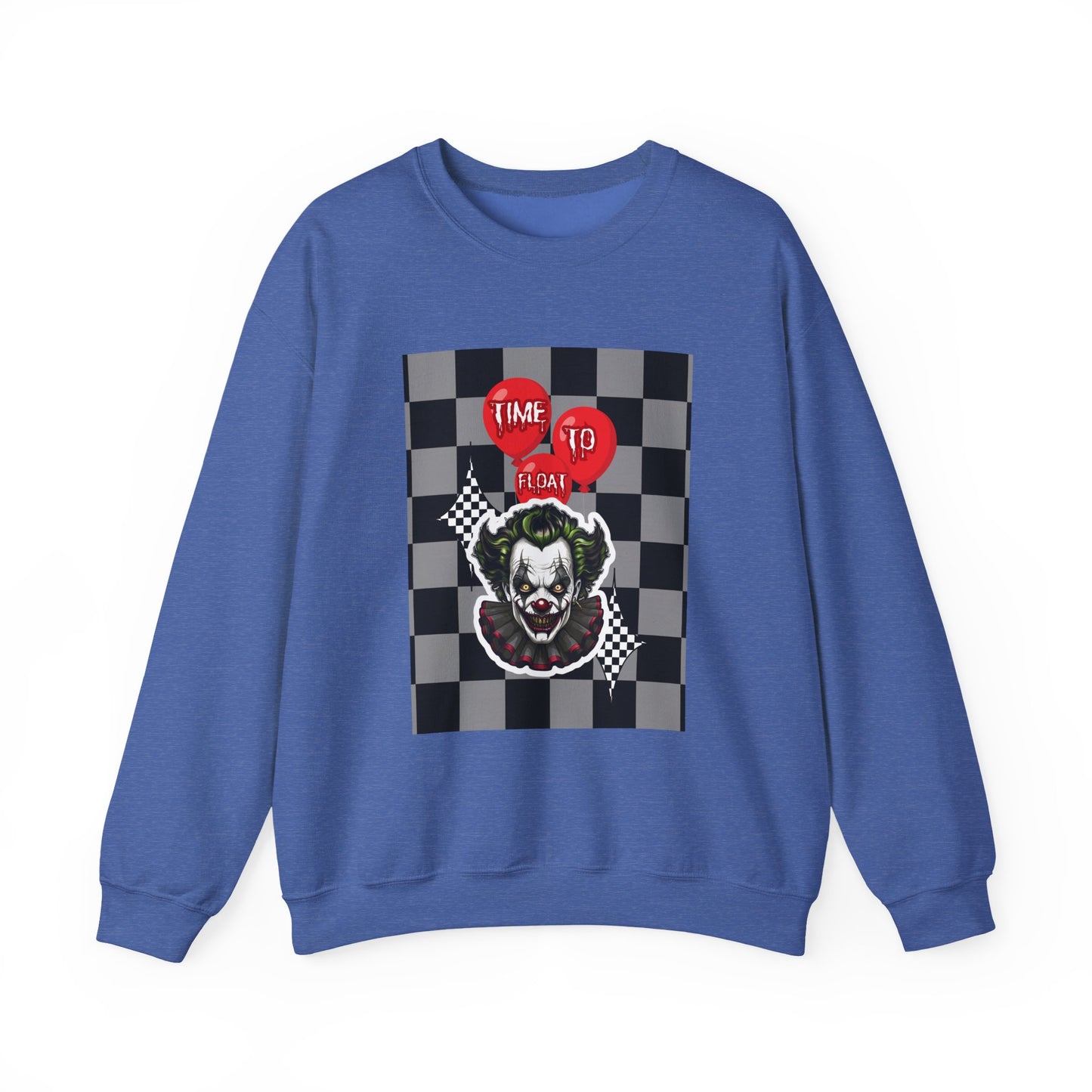 Horror Fan Crewneck Sweatshirt - Time To Float, Love It Or Leave It