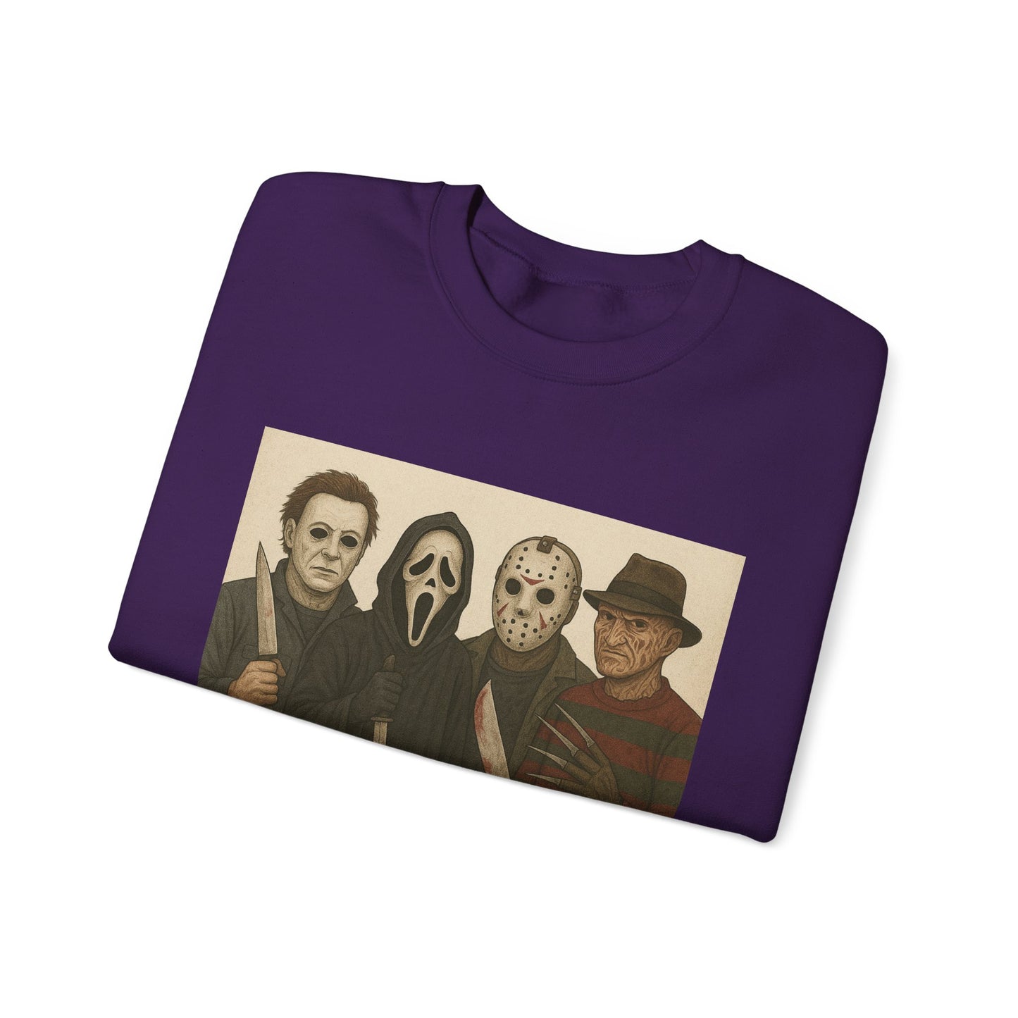 Spooky Movie Crewneck Sweatshirt - Halloween Horror Apparel
