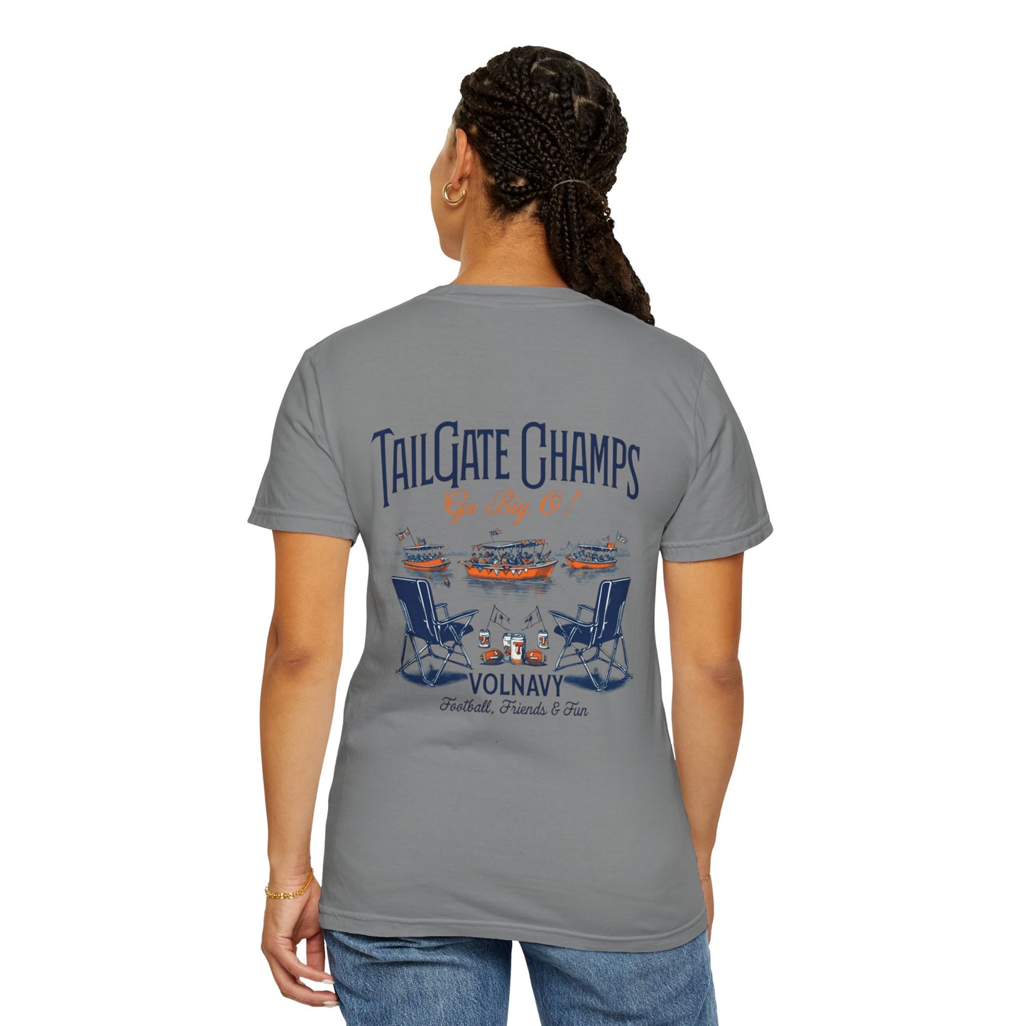 Tailgate Champs VolNavy Unisex T-shirt - Tennessee Vols Game Day Apparel