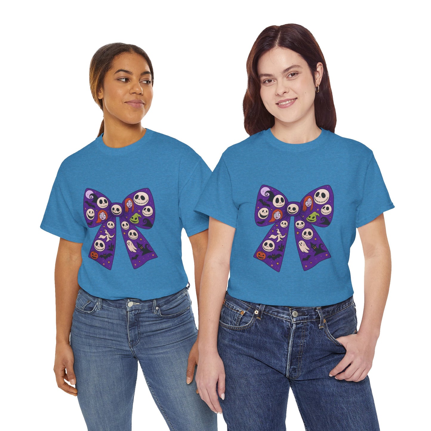 Halloween Themed Unisex Tee, Spooky T-Shirt, Cute Graphic Shirt, Gift for Halloween Lovers, Festive Casual Wear