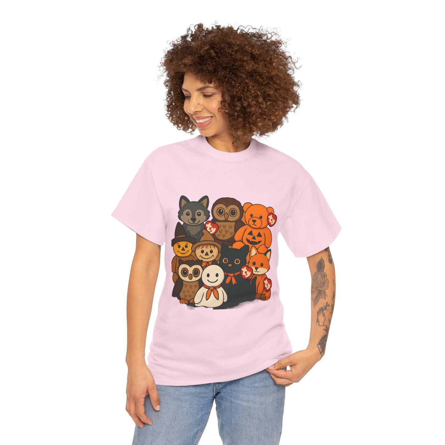 Halloween Unisex Tee - Ty Beanie Babies Design