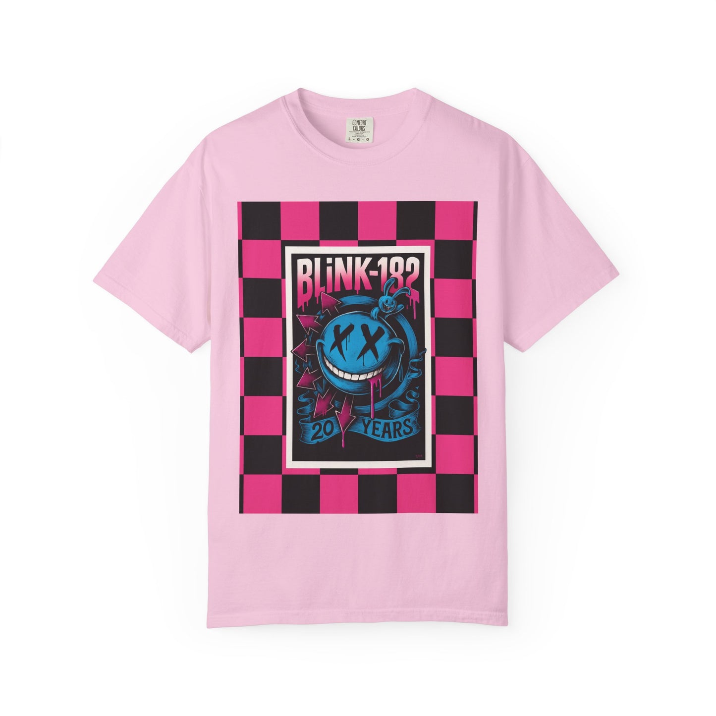 Blink-182 20 Years Unisex T-shirt, Music Tee, Vintage Graphic Shirt, Band Merch, Festival Wear, Concert Outfit
