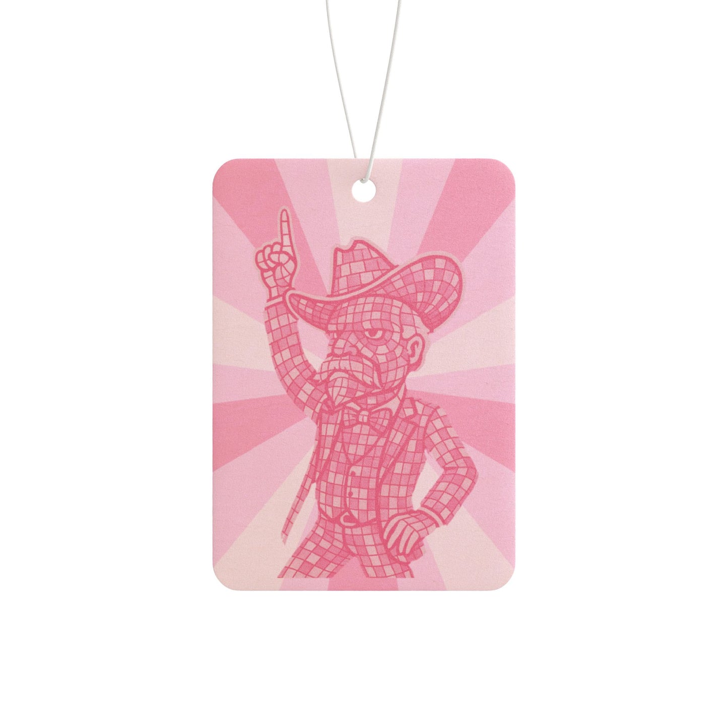 Rebel Colonel Disco Car Air Freshener, Gift for Him, Western Decor, Car Accessories, Unique Gifts, Graduation Gift, Ole Miss Student
