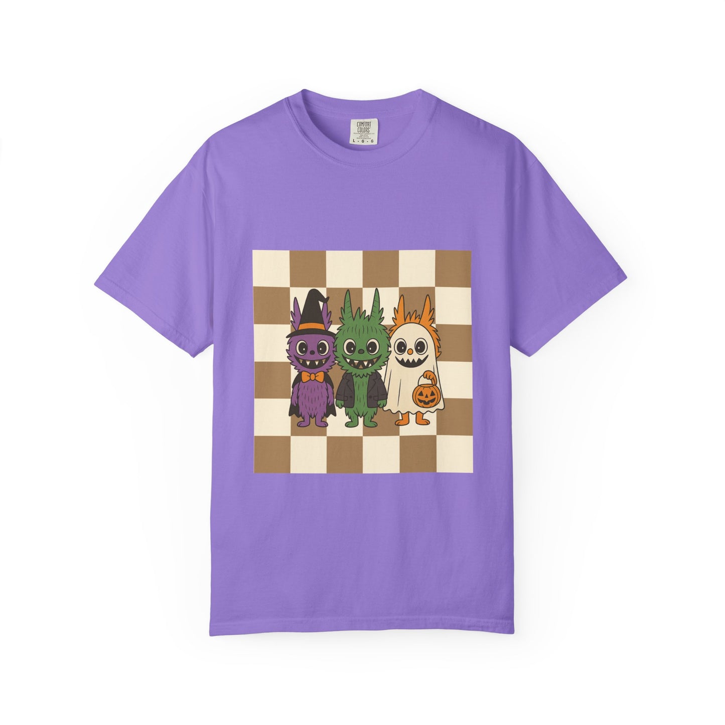 Cute Halloween Monster T-Shirt, Spooky Graphic Tee, Fall Apparel, Unisex Shirt, Trick or Treat, Halloween Party Outfit