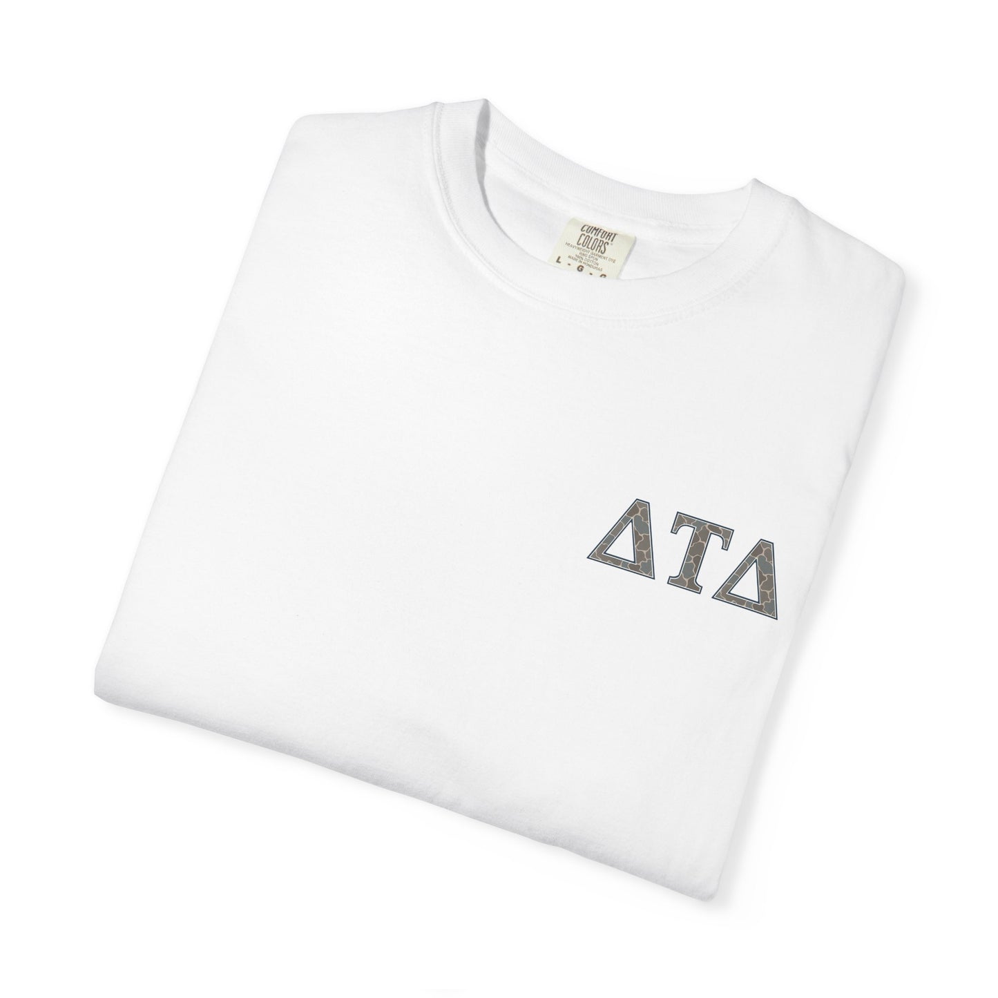 DTD Unisex Garment-Dyed T-shirt | Casual Wear, Sorority Apparel, College Life, Gift for Sorority Sisters, Greek Life Clothing
