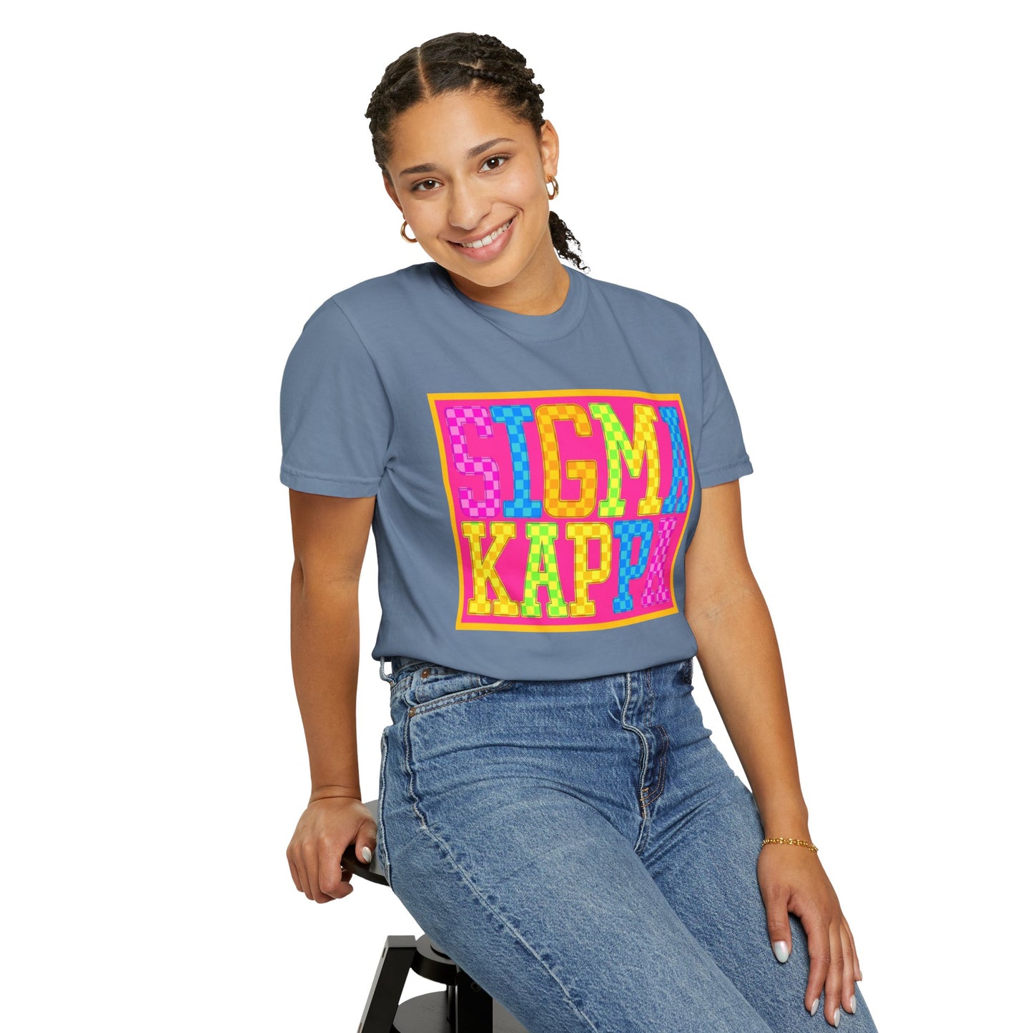 Colorful Sigma Kappa T-Shirt | Sorority Apparel
