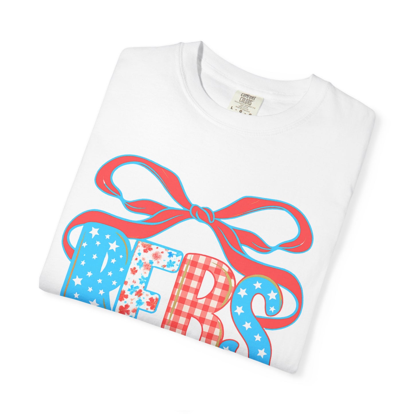 MS Rebs Floral Patriotic T-Shirt
