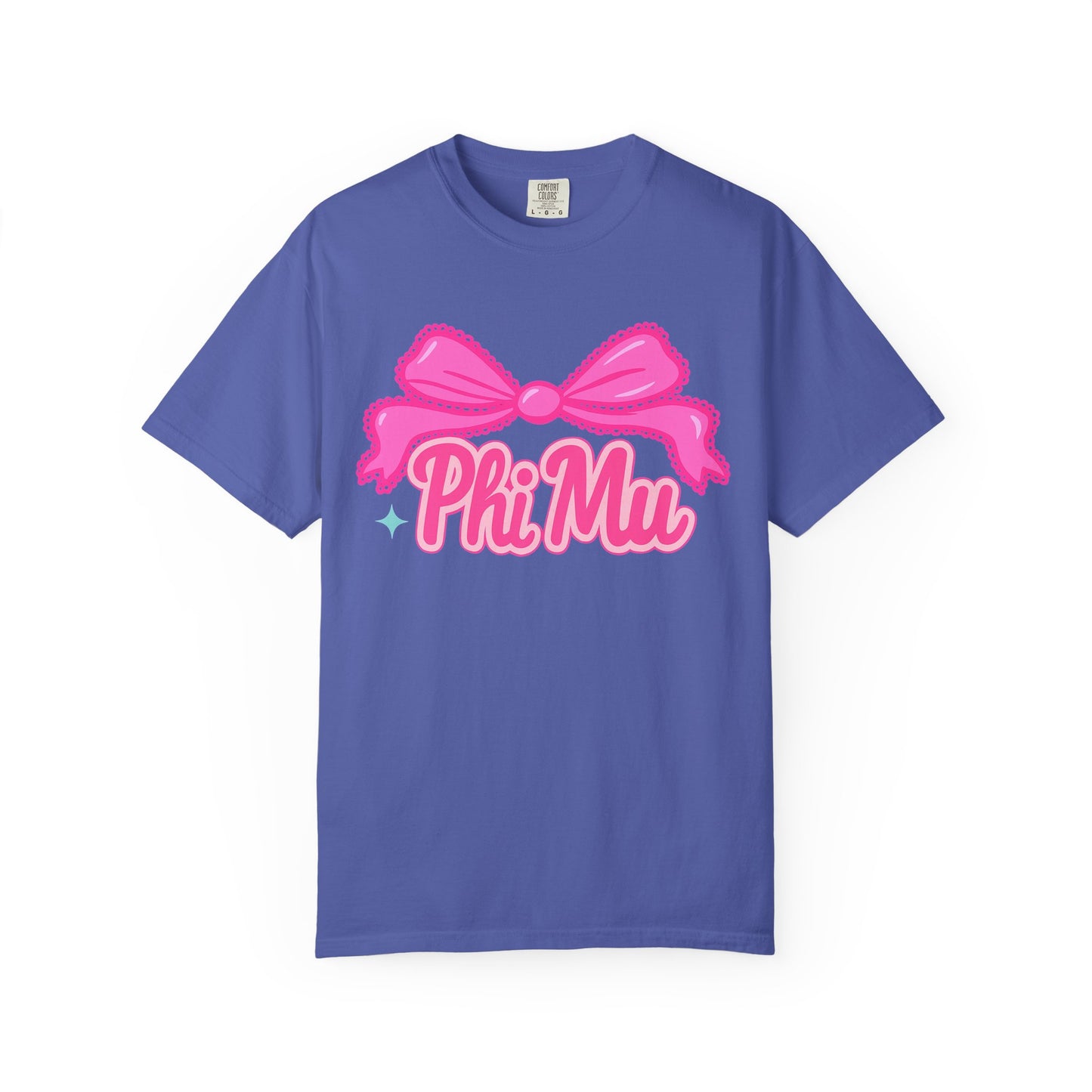 PhiMu Bow Pink Sorority T-Shirt