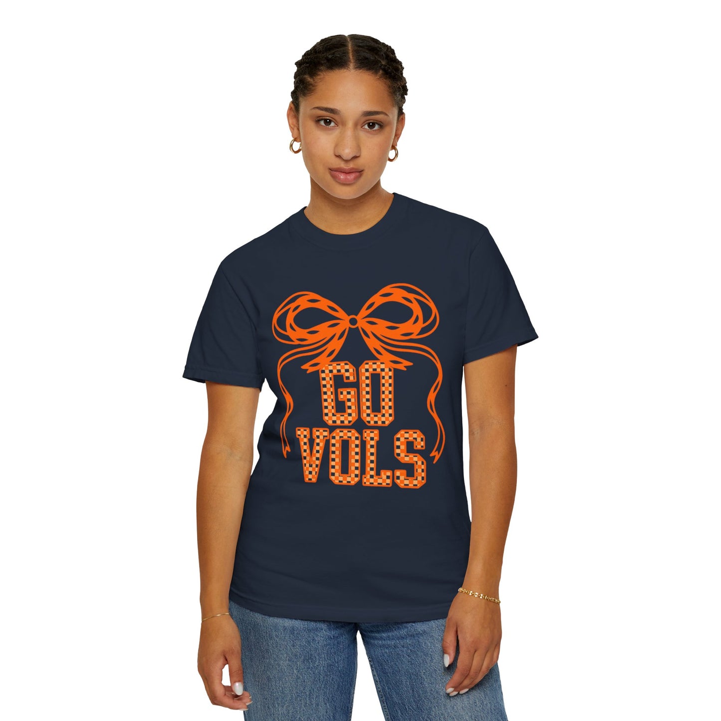 Rocky TOp Cheerful Garment-Dyed T-Shirt for Fans | Perfect for Game Day, Sports Events, Tailgating, Birthdays, Casual Wear
