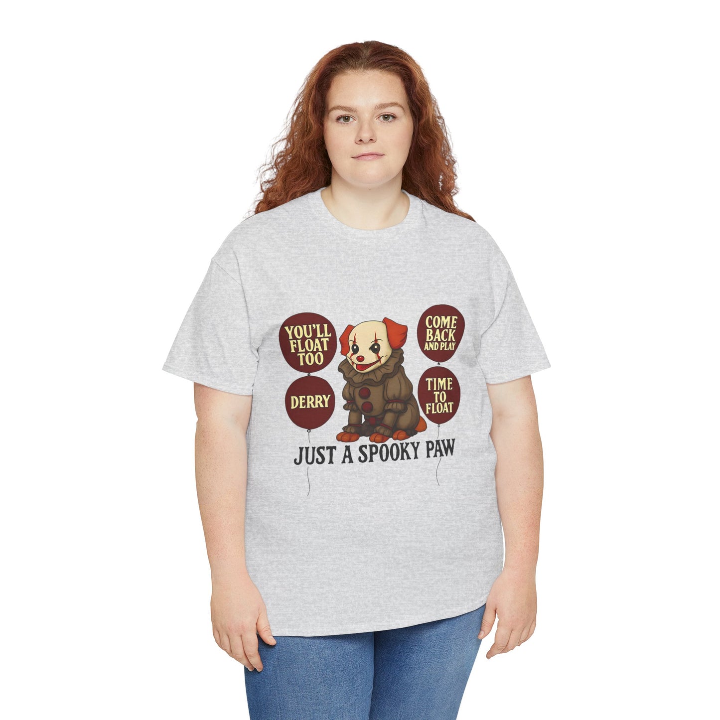 Spooky Dog Tee Clown Pup Pennywise