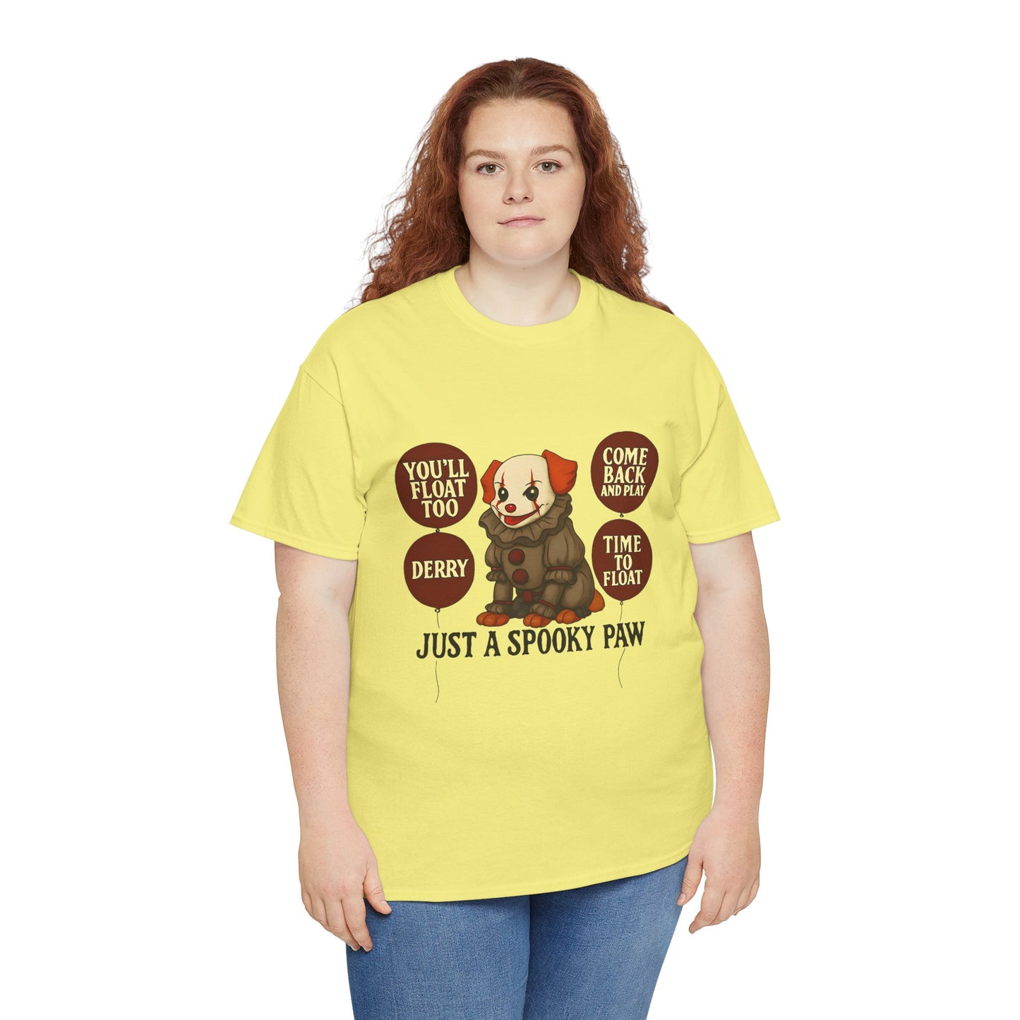 Spooky Dog Tee Clown Pup Pennywise