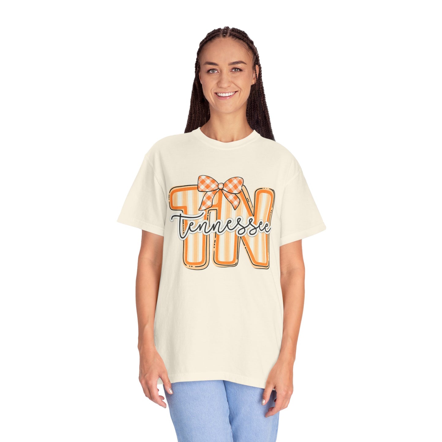 T-Shirt Tennessee Bow State Southern Pride Casual Wear Gift