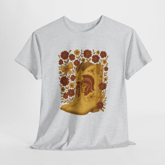 Trojans Cowboy Boot Tee