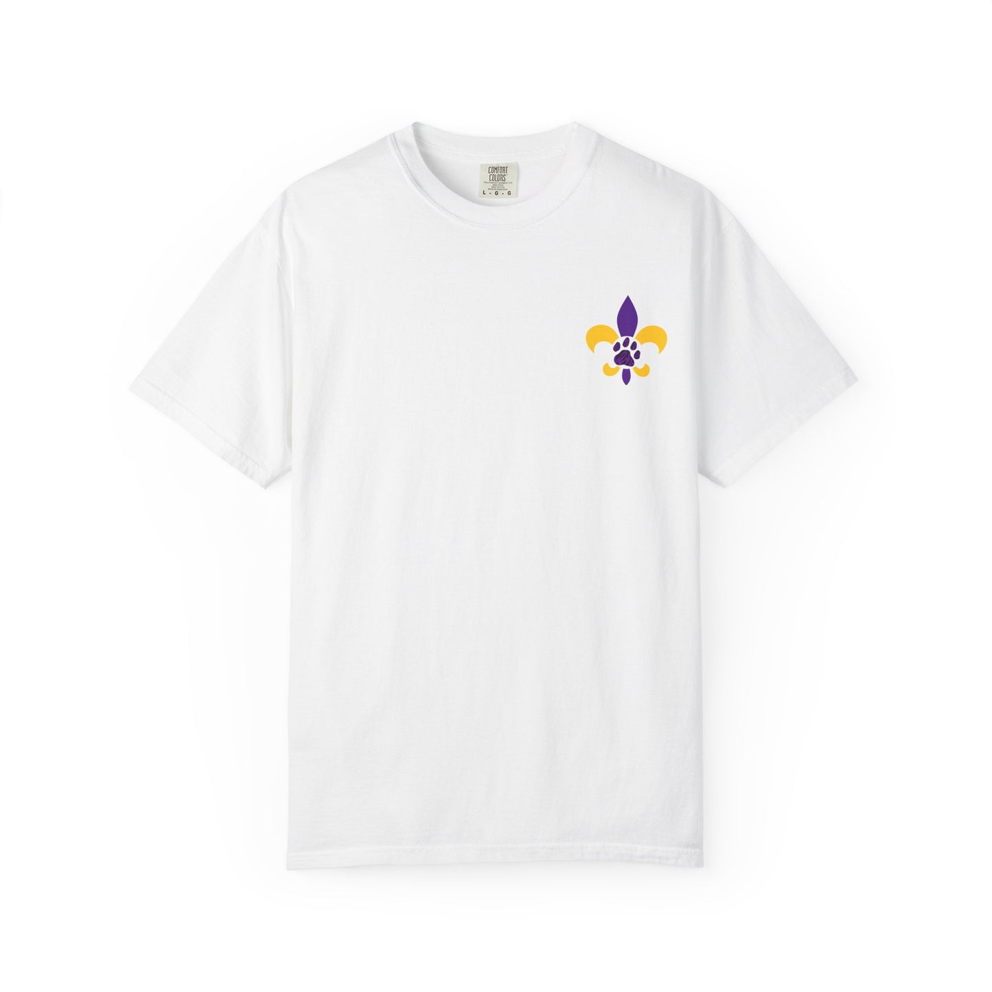 Baton Rouge Spirit T-Shirt - Unisex Garment-Dyed Tee for Game Day, College Football, Mardi Gras, Team Pride, Casual Wear