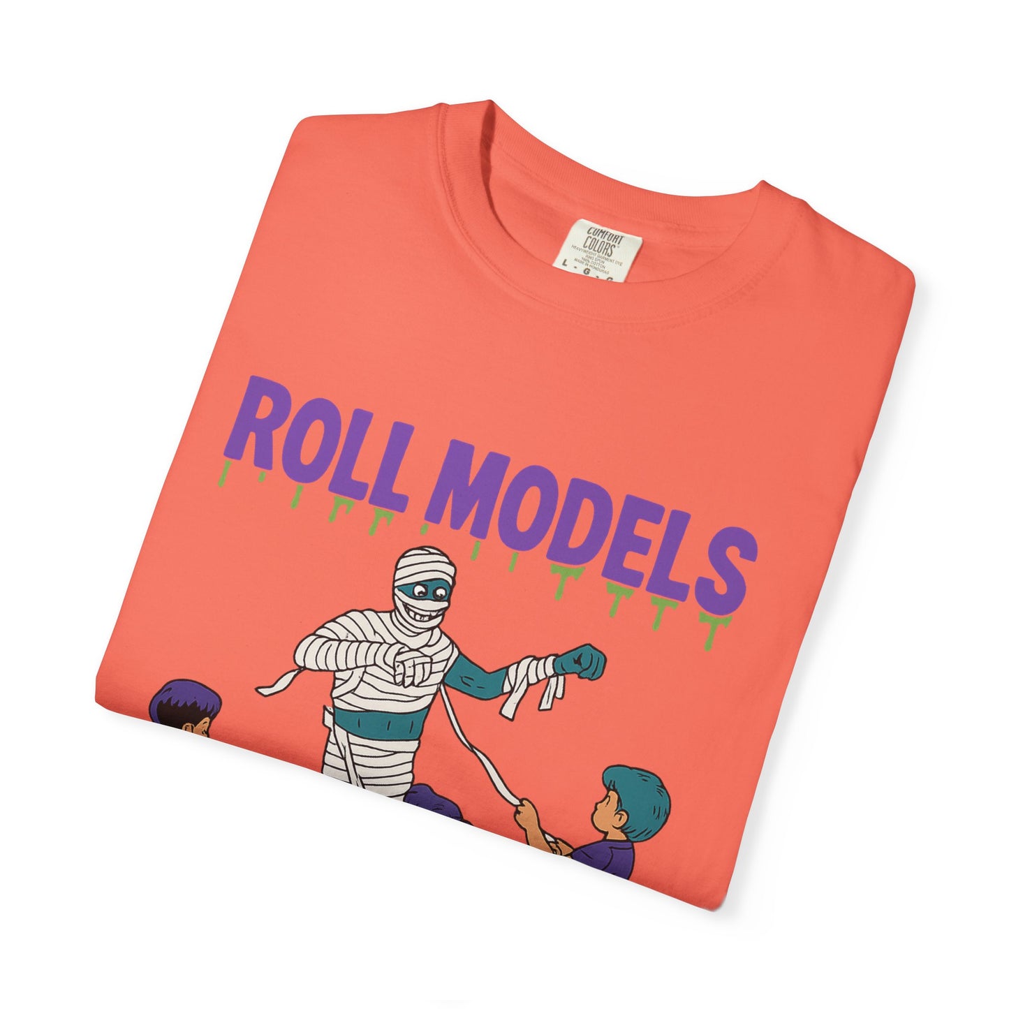 Mummy Roll Models T-Shirt, Cute Halloween Shirt, Kids Costume Tee, Family Fun Outfit, Retro Graphic Top, Vintage Style Tee