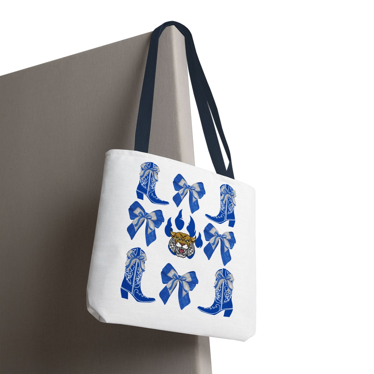 KY wildcats Stylish Blue Cowboy Boots Tote Bag, Kentucky Wildcats Fan, Kentucky Game Day, UK Wildcats, Kentucky Alumni, Graduation Gift, Lexington KY Gift