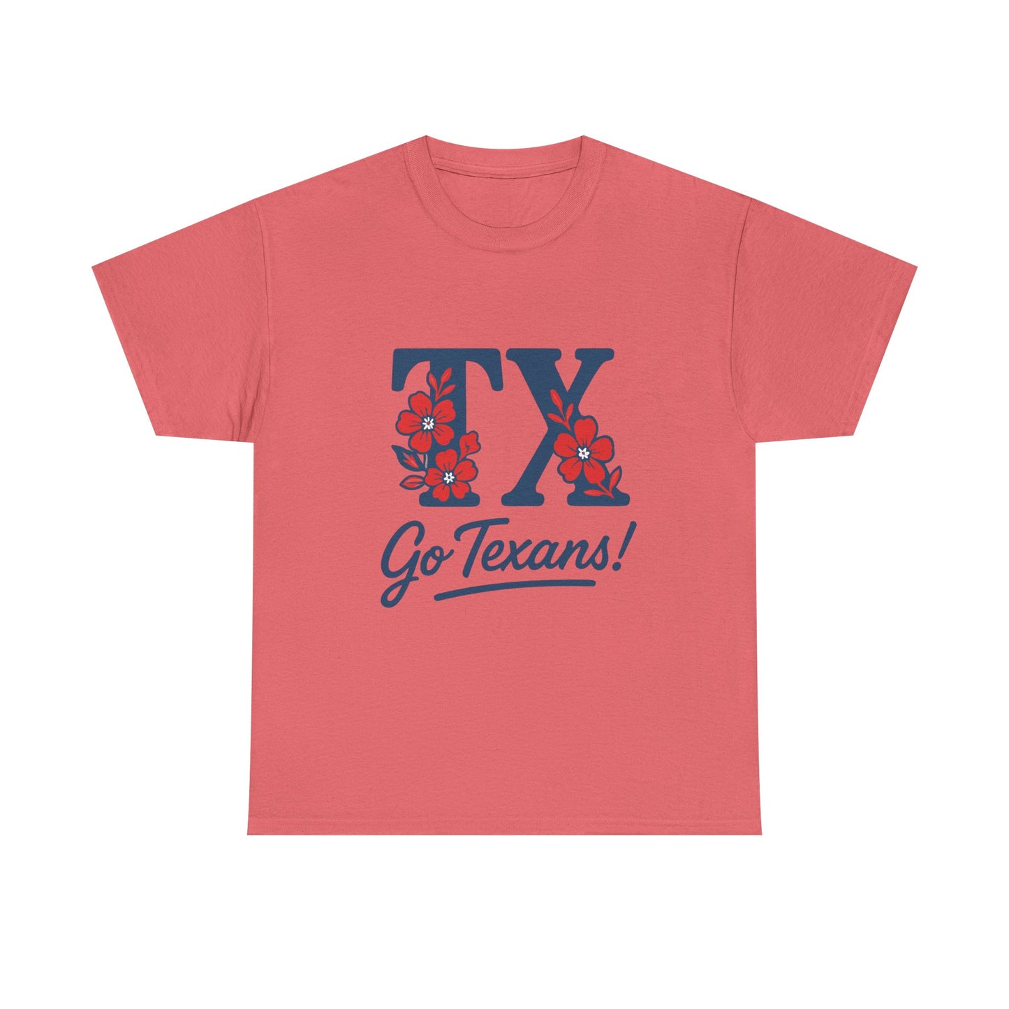 Texas Pride Unisex Cotton Tee | Go Texans! T-Shirt, Casual Wear, Game Day Shirt, Gift for Fans, Spring/Summer Style