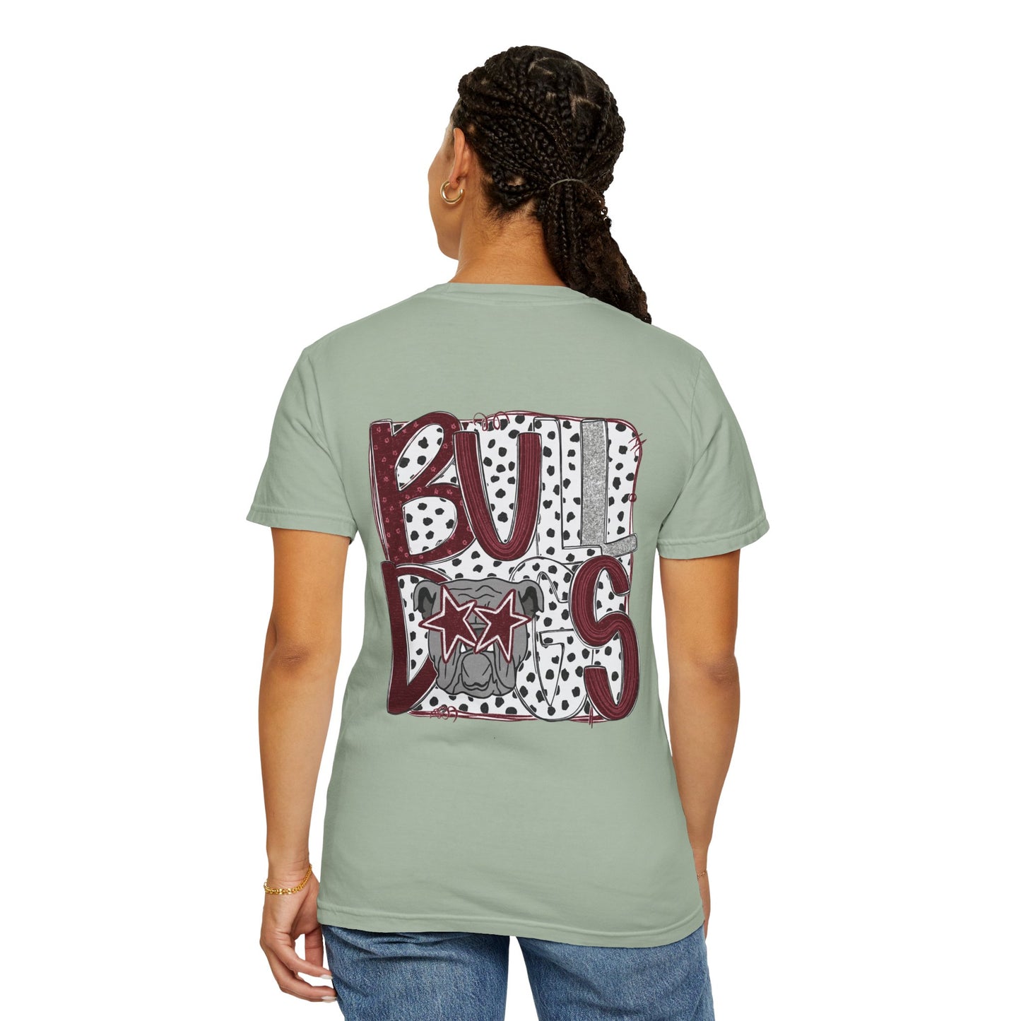 Bull Dogs Casual Tee - Unisex Garment-Dyed T-Shirt for Pet Lovers