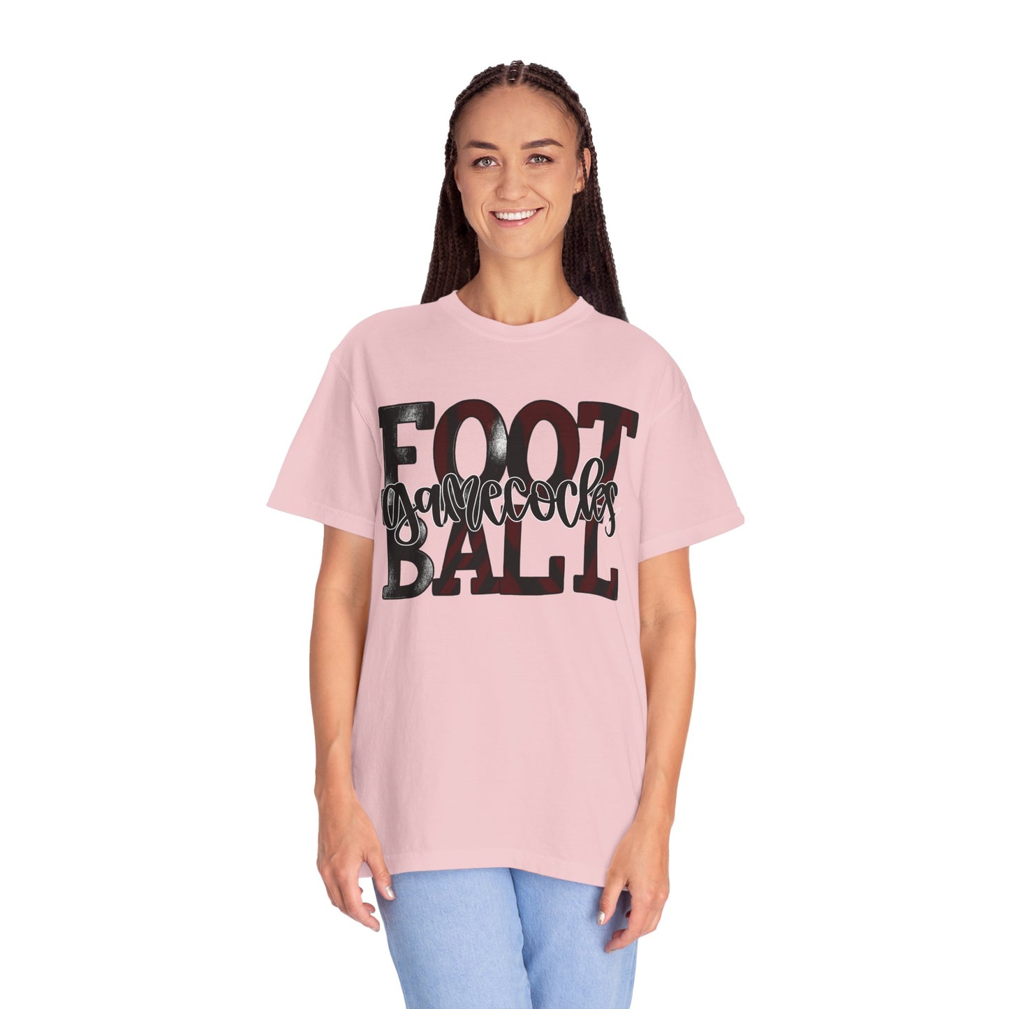 Game Day Football Tee - Unisex Garment-Dyed T-shirt for Fans