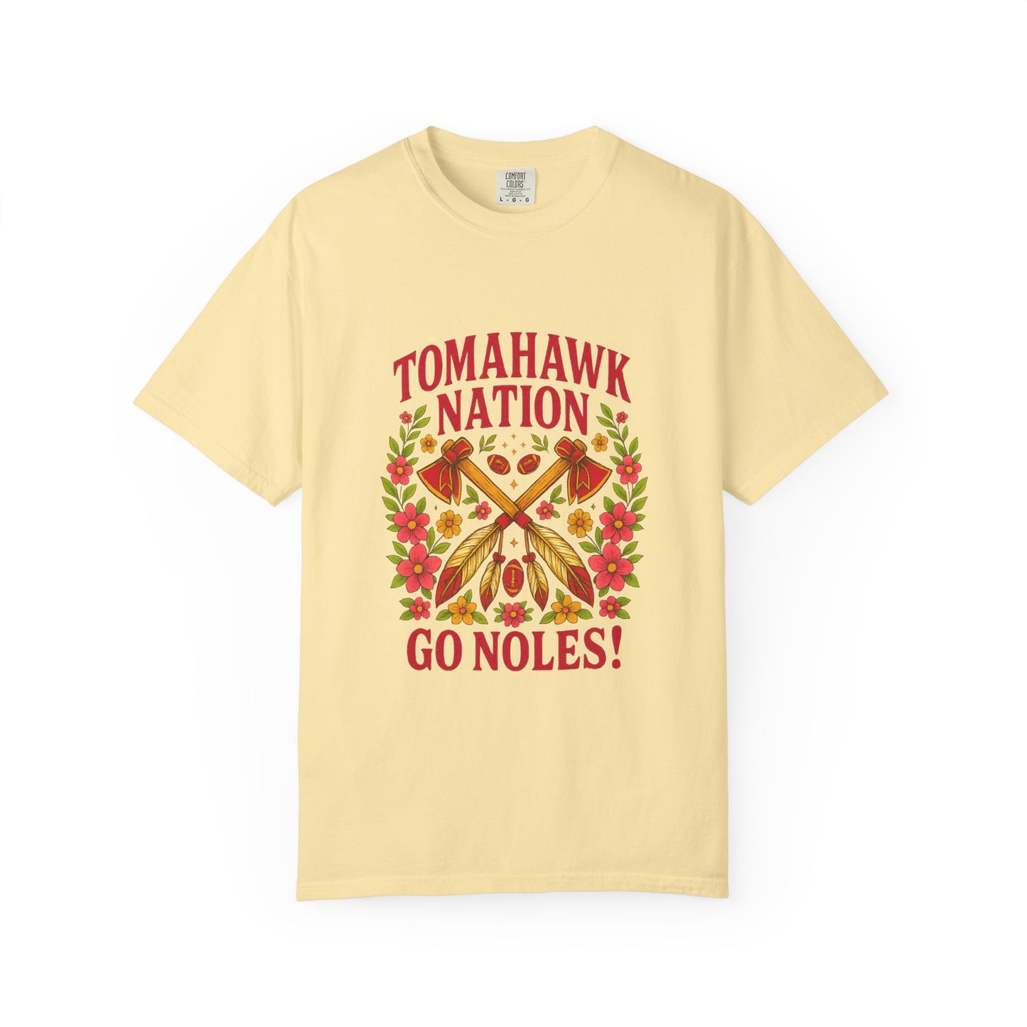 Tomahawk Nation Unisex T-shirt | Go Noles Vintage Style Tee, Perfect for Game Day, College Spirit Wear, Football Fans, Sports Apparel