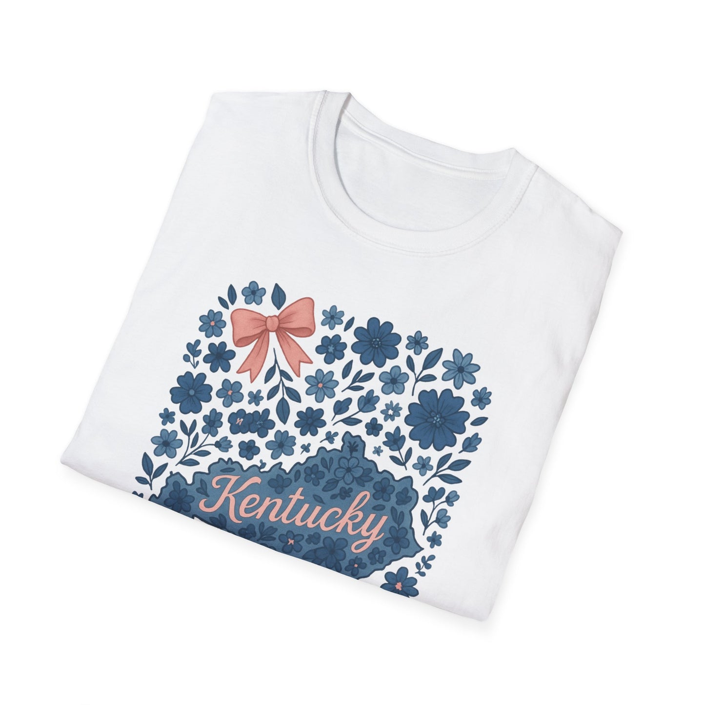 Kentucky Floral Unisex T-Shirt, Kentucky Shirt, Southern Pride Tee, Spring Fashion Top, Gift for Her, Casual Wear