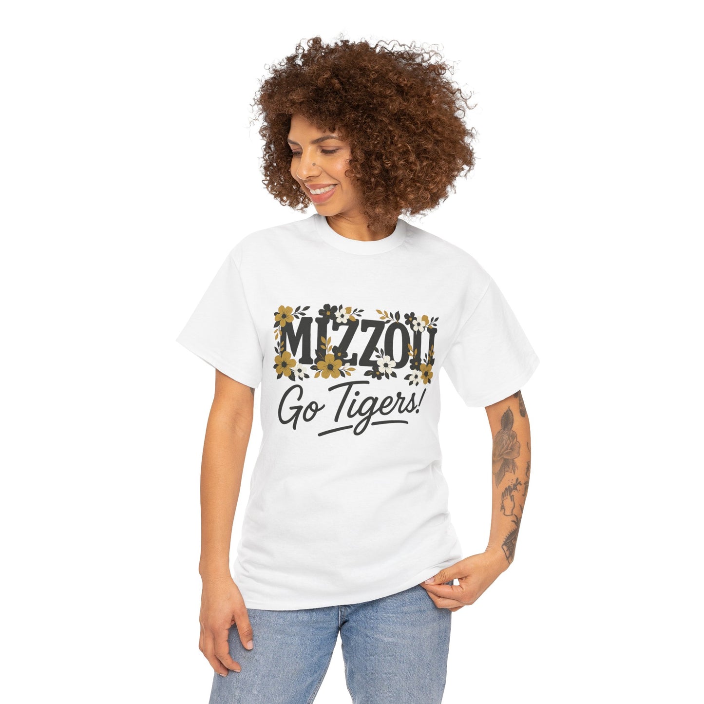 MO Go Tigers Unisex Tee | School Spirit Shirt