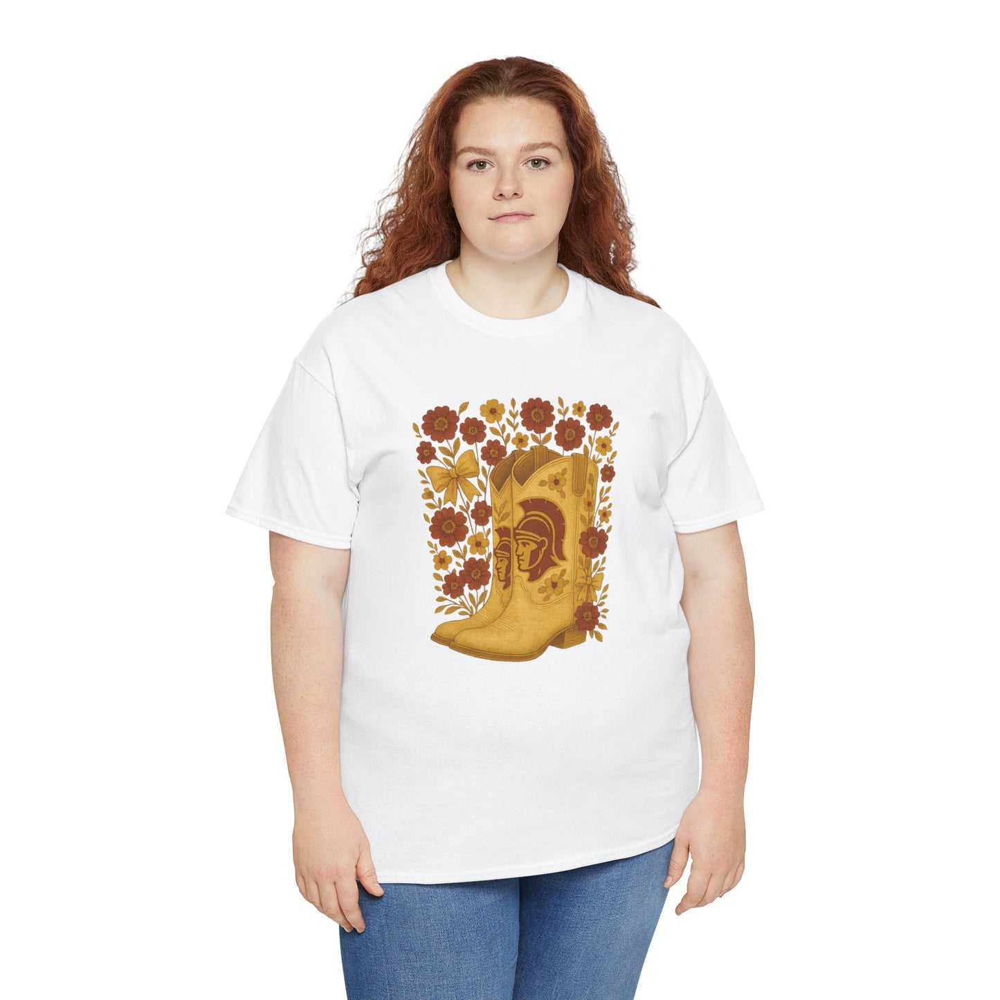 Trojans Cowboy Boot Tee