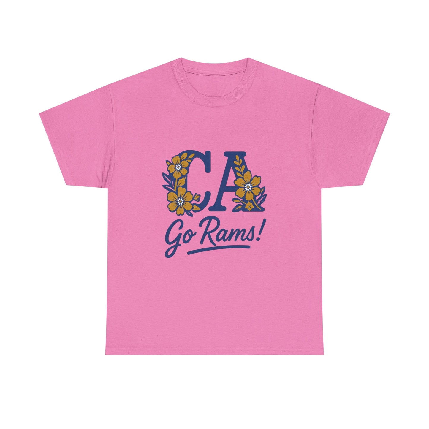 CA Rams Floral Tee