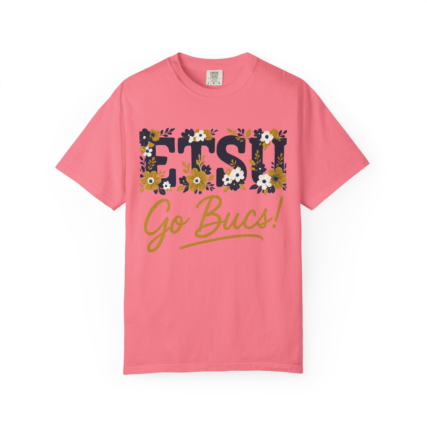 Floral Go Bucs Unisex T-shirt - College Apparel