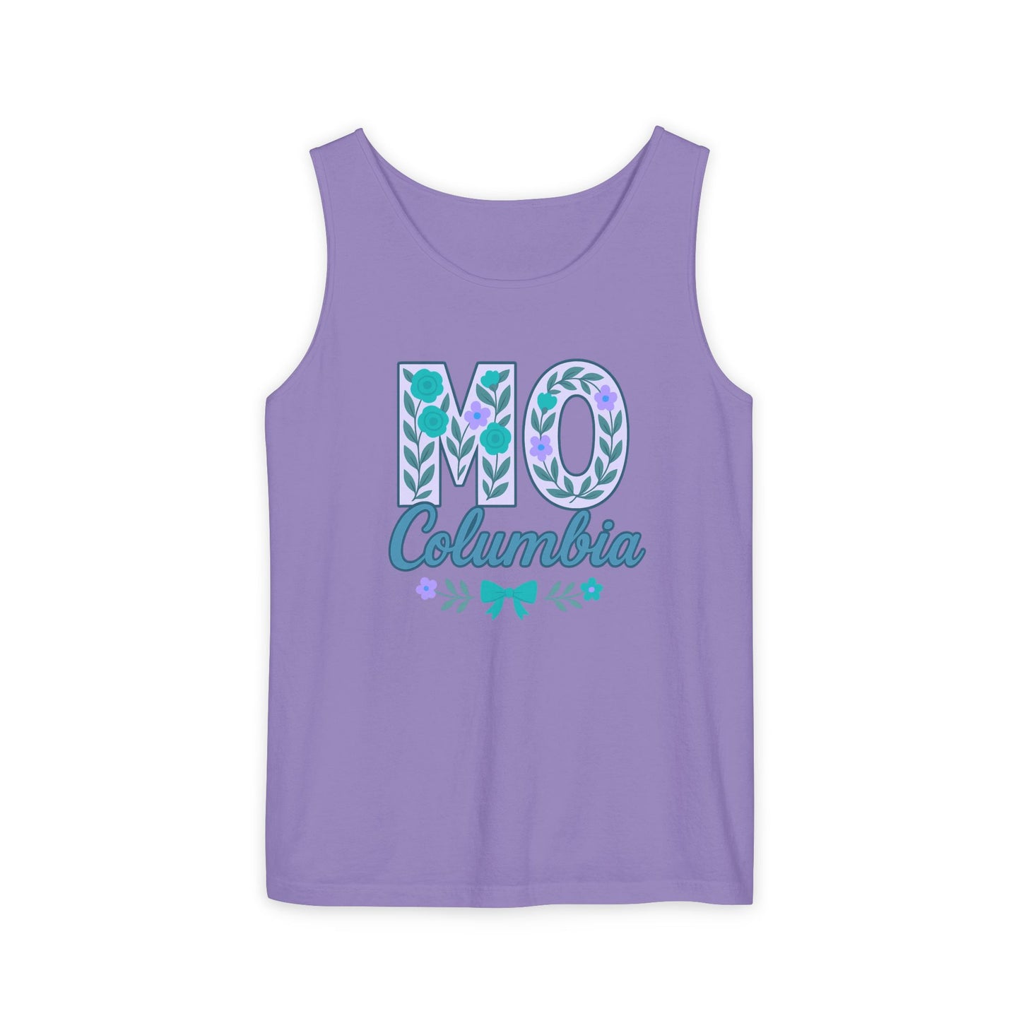 Missouri State Pride Tank Top, Unisex Summer Shirt, Columbia MO Graphic Tee, Comfort Colors, Graduation Gift