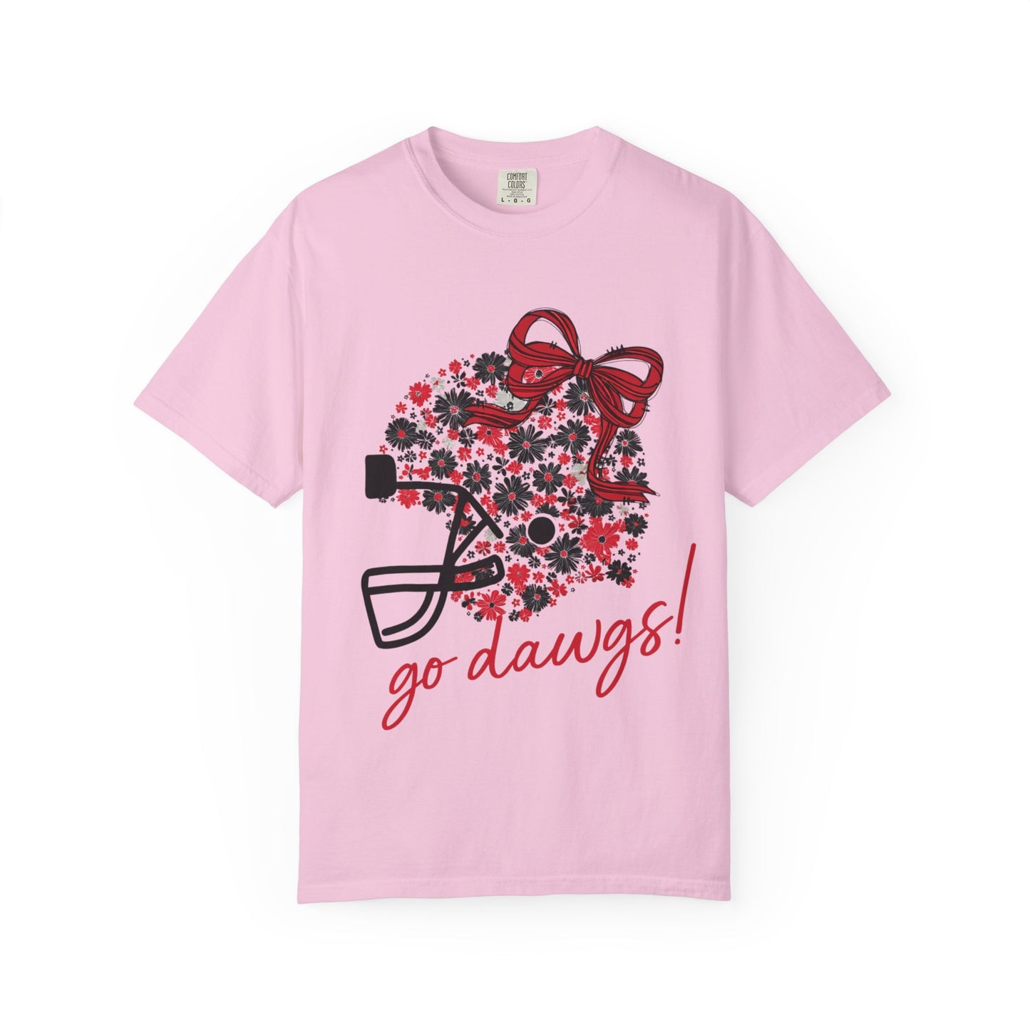 Floral Game Day T-Shirt for Fans, Unisex Apparel, Sports Tee for Tailgating, Perfect for Football Season, Gift for Team Supporters