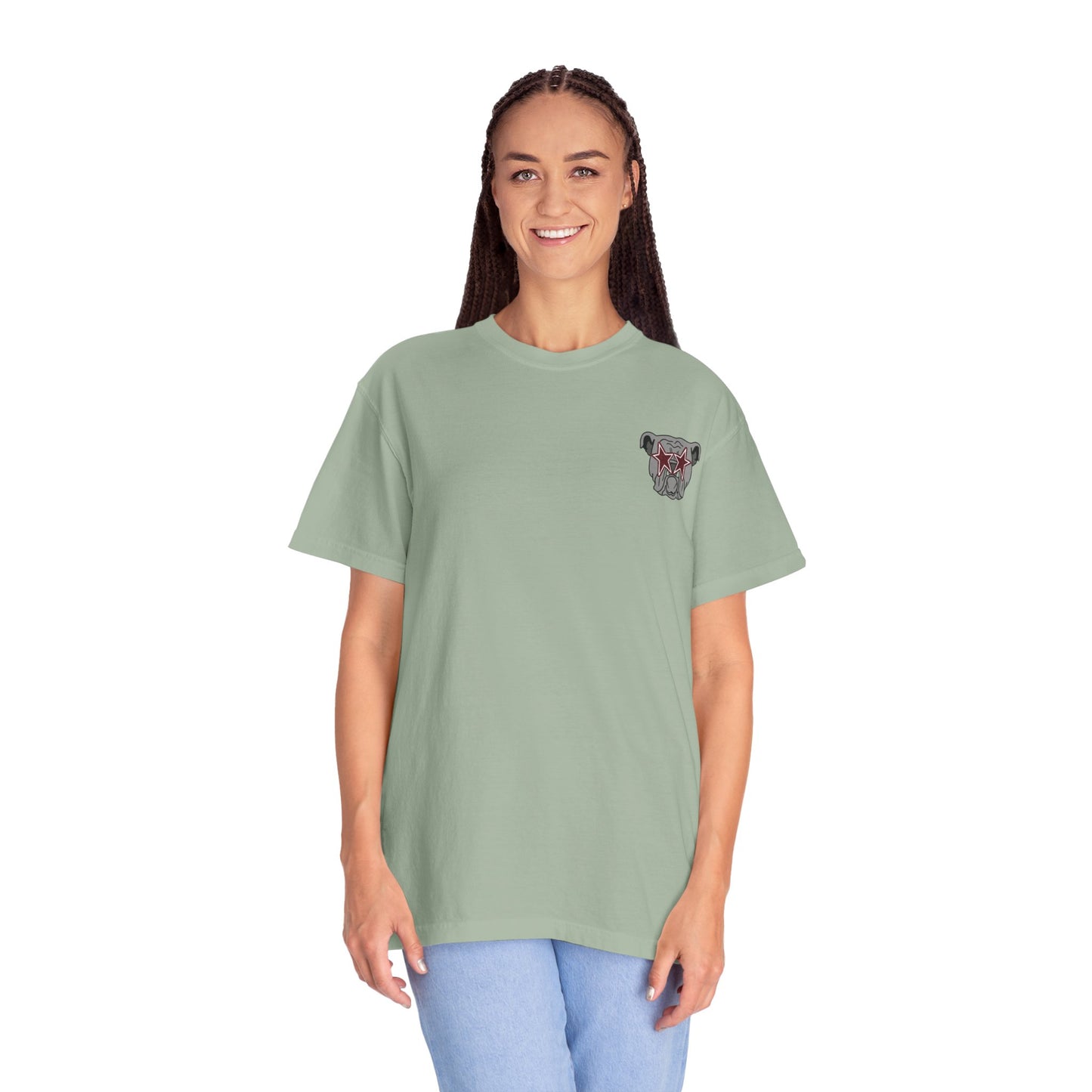 Bull Dogs Casual Tee - Unisex Garment-Dyed T-Shirt for Pet Lovers