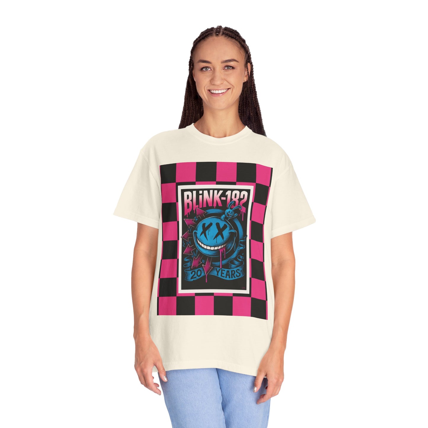 Blink-182 20 Years Unisex T-shirt, Music Tee, Vintage Graphic Shirt, Band Merch, Festival Wear, Concert Outfit
