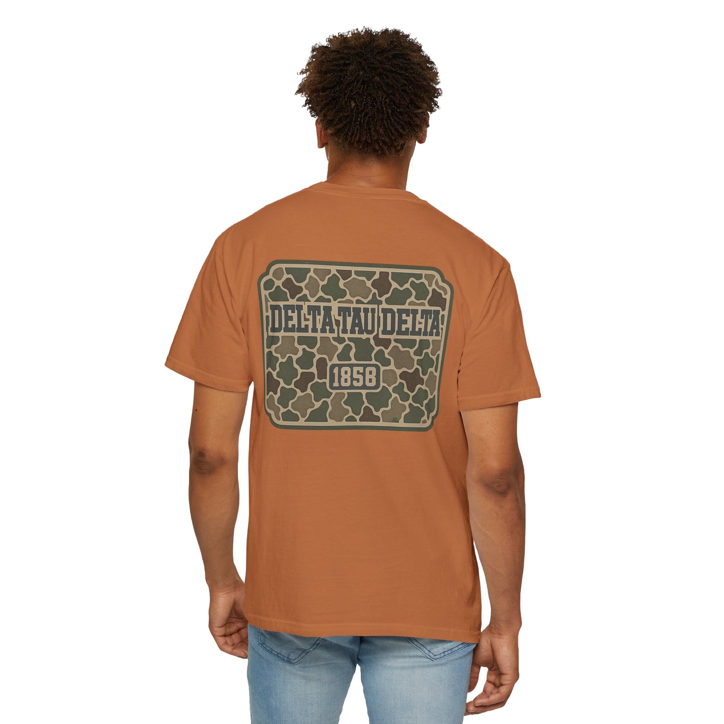 DTD Unisex Garment-Dyed T-shirt | Casual Wear, Sorority Apparel, College Life, Gift for Sorority Sisters, Greek Life Clothing