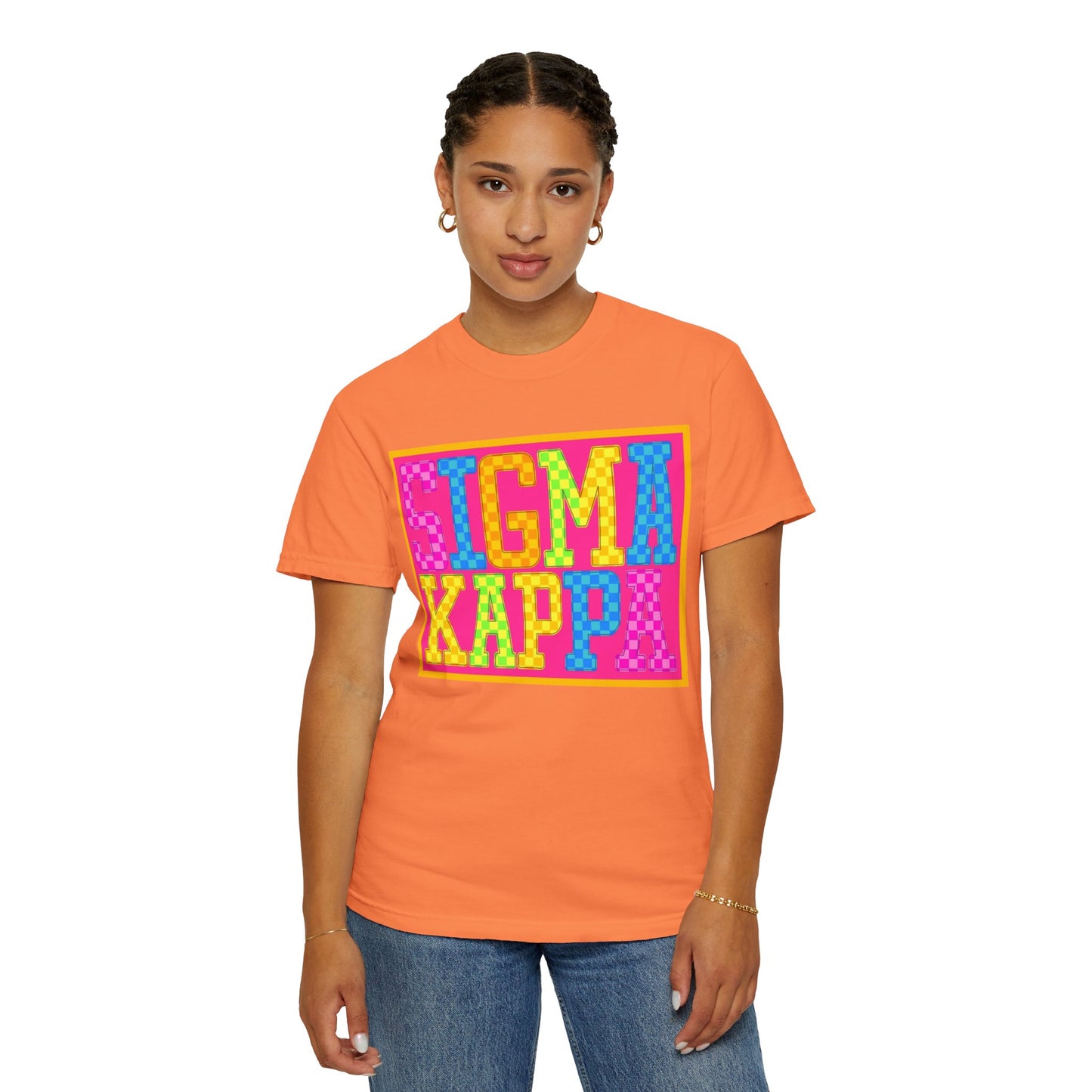 Colorful Sigma Kappa T-Shirt | Sorority Apparel