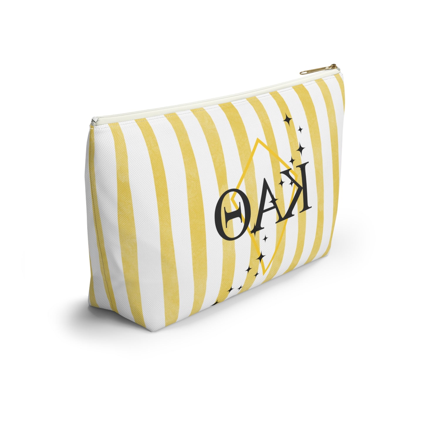 Kappa Alpha Theta Chic Accessory Pouch for Everyday Essentials, Personalized Makeup Bag, Travel Organizing Case, Gifts for Her, Stylish Storage Solution