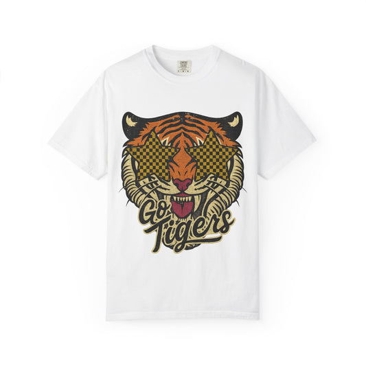 Bold Tiger Graphic Unisex T-Shirt - Go Tigers Design for Missouri Lovers