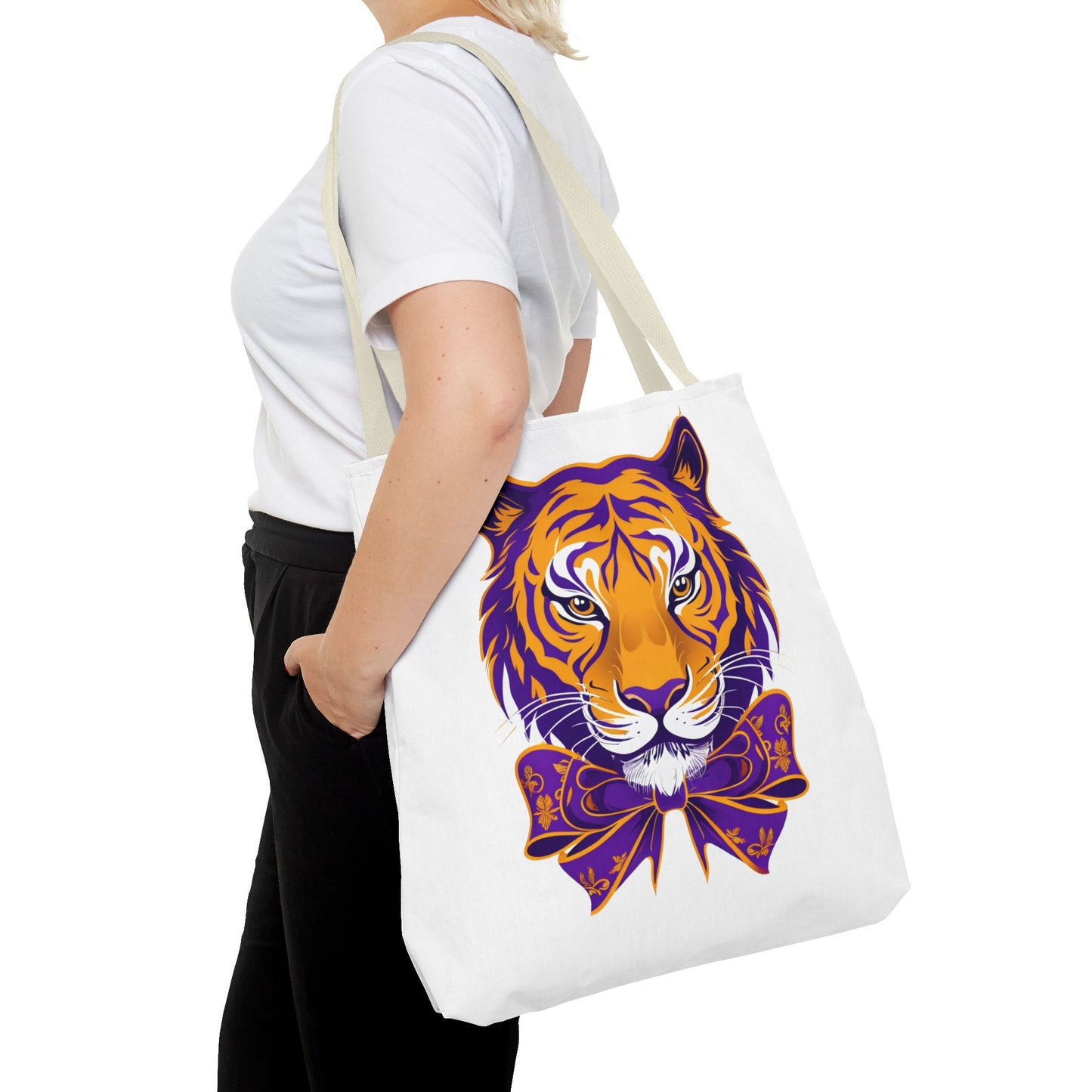 Majestic Tiger Tote Bag, Bold Animal Print, Eco-Friendly Shopping Bag, Personalized Gift, Fashionable Beach Tote, Stylish Everyday Carryall