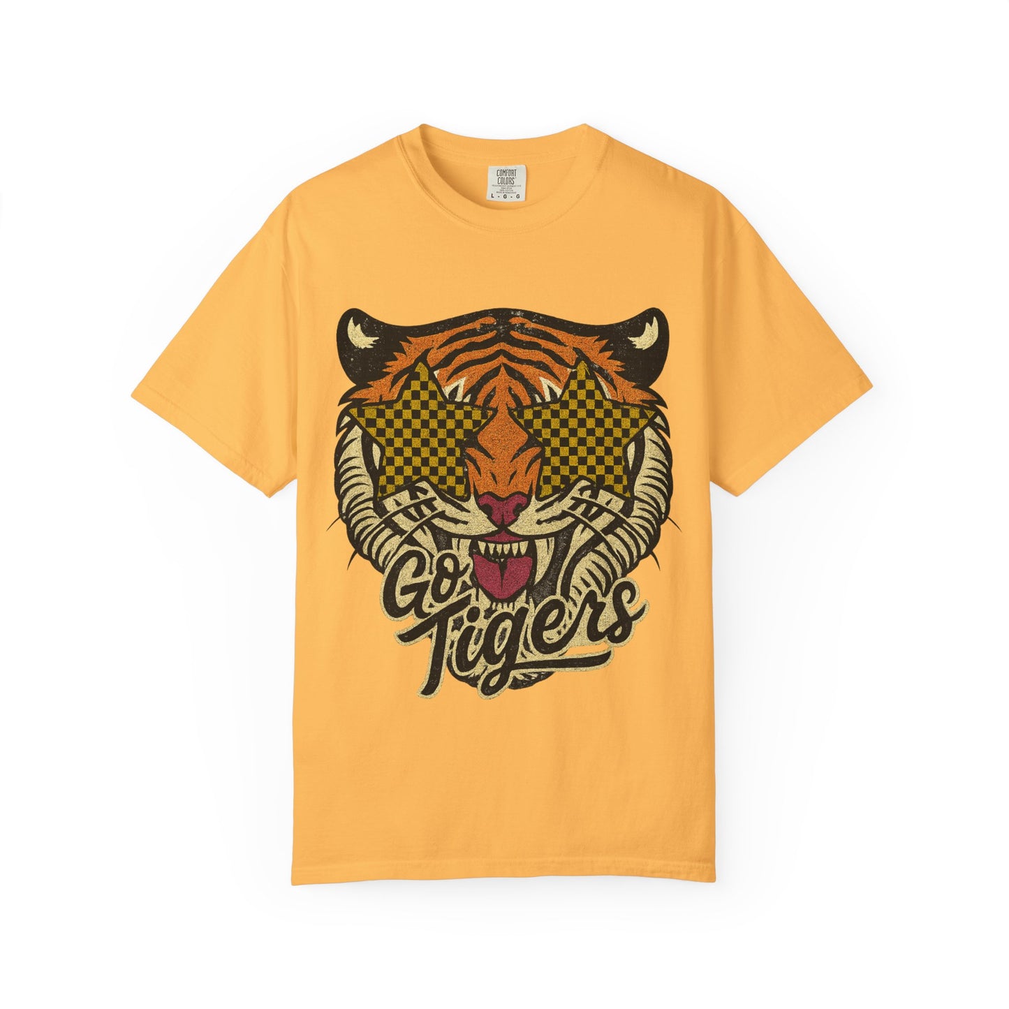 Bold Tiger Graphic Unisex T-Shirt - Go Tigers Design for Missouri Lovers