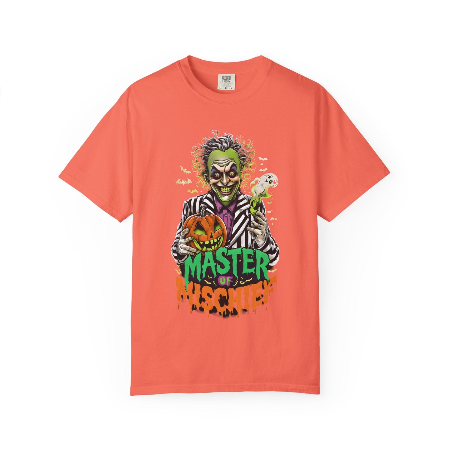 Master of Mischief Unisex T-Shirt, Halloween Party Shirt, Costume Tee, Spooky Gift, Fall Apparel, Graphic Tee